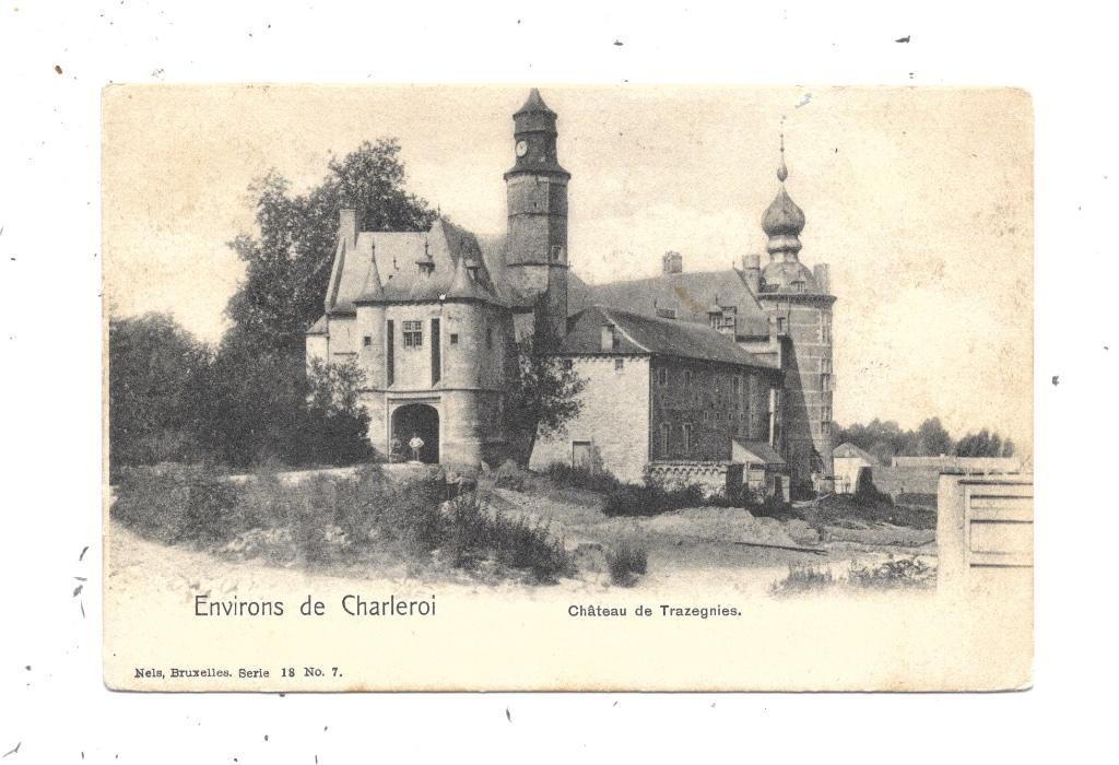 Trazegnies NA179: Château 1904, Collections, Envoi, Avant 1920, Affranchie, Hainaut