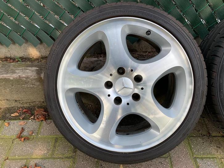 Mercedes 17 duim wielen van onder mijn 190E 2.5 16V, Auto-onderdelen, Banden en Velgen, Banden en Velgen, Zomerbanden, 17 inch