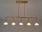 Hanglamp metaal-goud led-verlichting, Ophalen, Gebruikt, Metaal