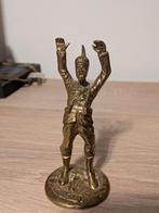 Bronzen beeldje uit de Oude Oorlog Kamerad Duitse soldaat WO, Ophalen of Verzenden, Brons