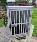 Hondenbench - aluminium, Dieren en Toebehoren, Hondenbenches, Ophalen, Zo goed als nieuw