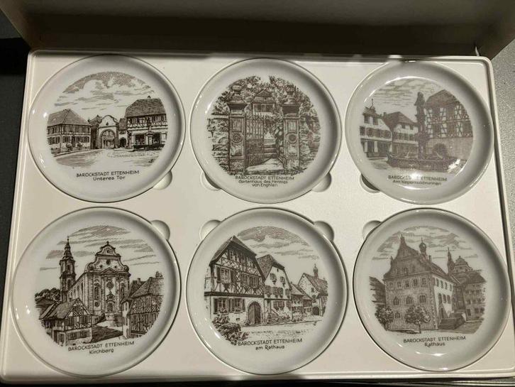 Fürstenberg - porselein - 6 stuks - NIEUW in originele doos!, Huis en Inrichting, Keuken | Servies, Nieuw, Bord(en), Porselein