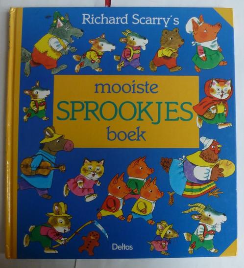 Richard Scarry's mooiste sprookjesboek, Livres, Livres pour enfants | 4 ans et plus, Utilisé, Contes (de fées), Garçon ou Fille