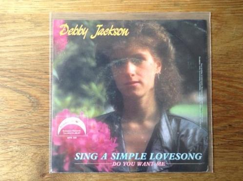single debby jackson, Cd's en Dvd's, Vinyl Singles, Single, Pop, 7 inch, Ophalen of Verzenden