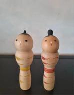 Mooi Kokeshi paar van Mamoru Izu (1925-2019), Verzenden