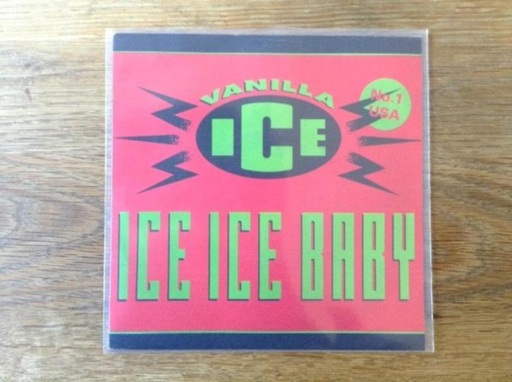 single vanilla ice, CD & DVD, Vinyles Singles, Single, Hip-hop et Rap, 7 pouces, Enlèvement ou Envoi