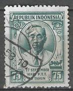 Indonesie 1955 - Yvert 104 - Indonesische Post - Suharto (ST, Verzenden, Gestempeld
