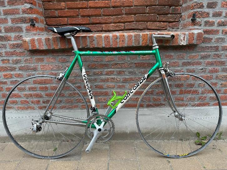 Retro koersfiets Concorde(55)wedstrijdfiets beroepsrenner, Fietsen en Brommers, Fietsen | Heren | Sportfietsen en Toerfietsen