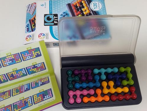 Smart Games, IQ Fit, solo, 6+, als nieuw, + 1 gratis promo, Hobby en Vrije tijd, Gezelschapsspellen | Bordspellen, Zo goed als nieuw