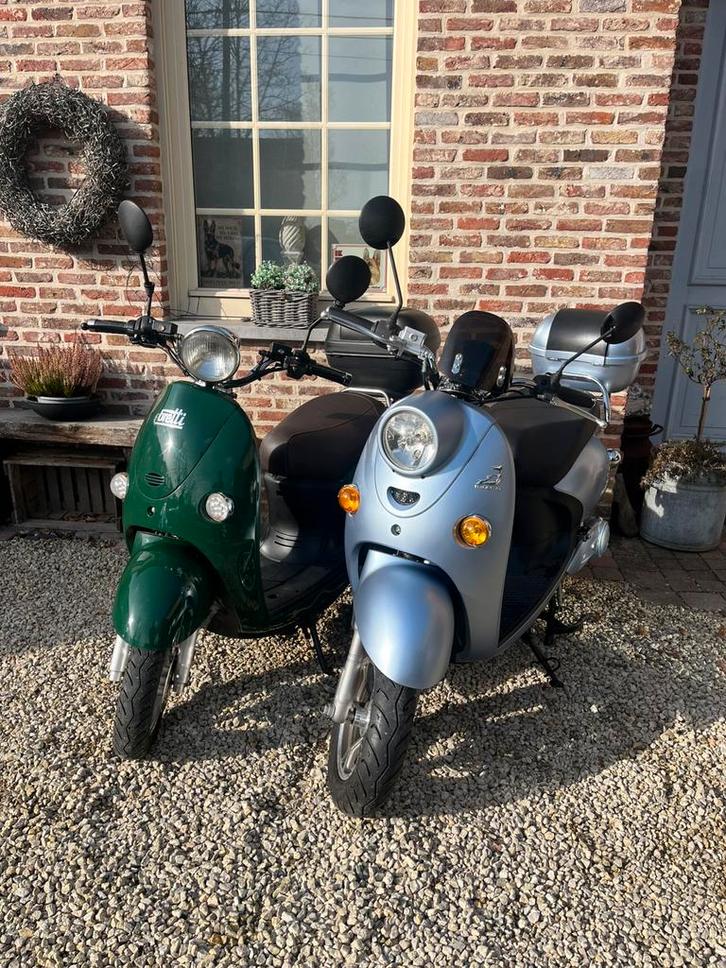 2x Elektrische Brommer Minerva & Ebretti B KLASSE, Vélos & Vélomoteurs, Vélomoteurs & Scooters bridés, Comme neuf, Enlèvement