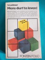 Mens durf te leven, Boeken, Ophalen of Verzenden, Gelezen, S.Leitner