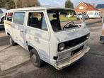 VW Transporter T3 Caravelle 1986, Auto's, Volkswagen, 4 deurs, Zwart, 4 cilinders, 1600 cc