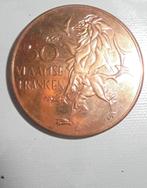 bronzen penning(medaille) 50 Vlaamse Franken 1986, Ophalen of Verzenden, Overige soorten, Lintje, Medaille of Wings