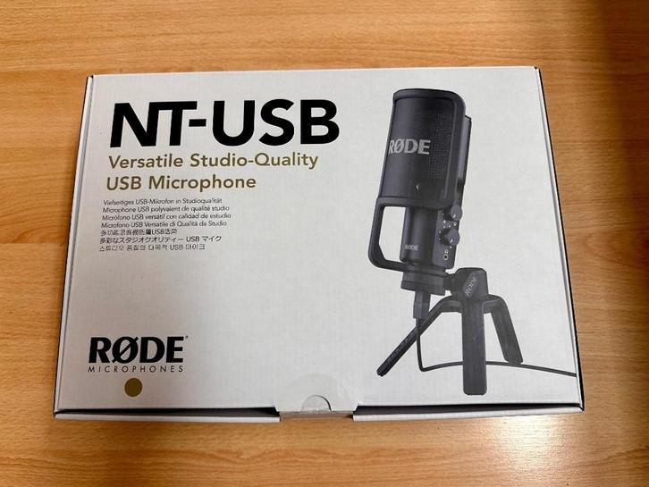 RØDE NT-USB – USB-studio microfoon, Muziek en Instrumenten, Microfoons, Zo goed als nieuw, Studiomicrofoon, Ophalen