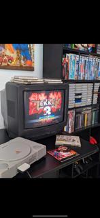 Ps1 met orginele controller en tekken 3 met doosje, Games en Spelcomputers, Ophalen of Verzenden