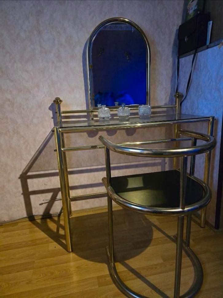 Hollywood regency kaptafel, Huis en Inrichting, Tafels | Kaptafels, Zo goed als nieuw, Ophalen
