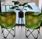 2x chaises papillon pliable camping ou jardin (prix pour 2), Enlèvement, Utilisé, Chaise de camping