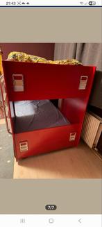 2 lits superposés, lit d enfant rouge pompiers, Enlèvement