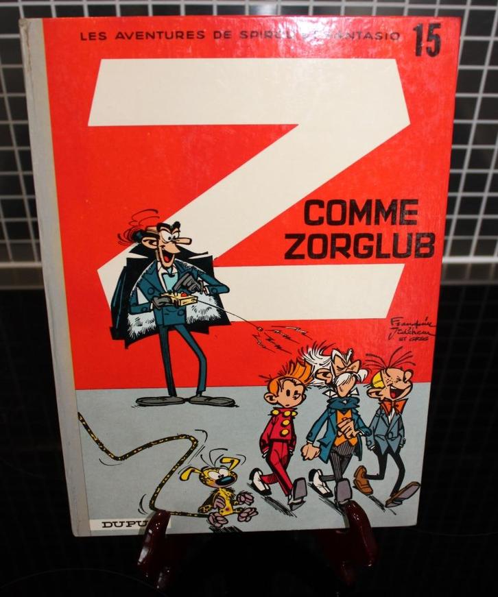 Spirou 15 "Z comme Zorglub" éd. 1972 en bon à Tb état., Boeken, Stripverhalen, Gelezen, Eén stripboek, Ophalen of Verzenden