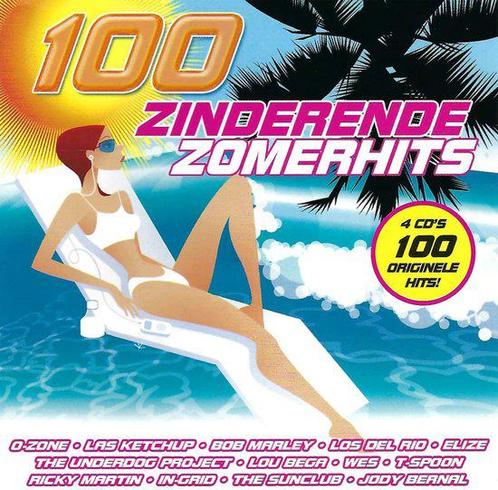 100 Zinderende Zomerhits (4CD), Cd's en Dvd's, Cd's | Verzamelalbums, Zo goed als nieuw, Dance, Ophalen