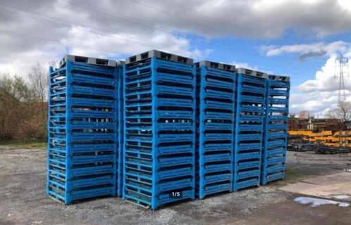 Plooibare Gitterboxen blauw, Doe-het-zelf en Bouw, Containers, Ophalen