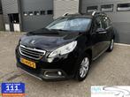 Peugeot 2008 1.2 PureTech AUTOMAAT / CRUISE / NAVI, Auto's, Peugeot, Gebruikt, 1199 cc, Leder en Stof, Zwart