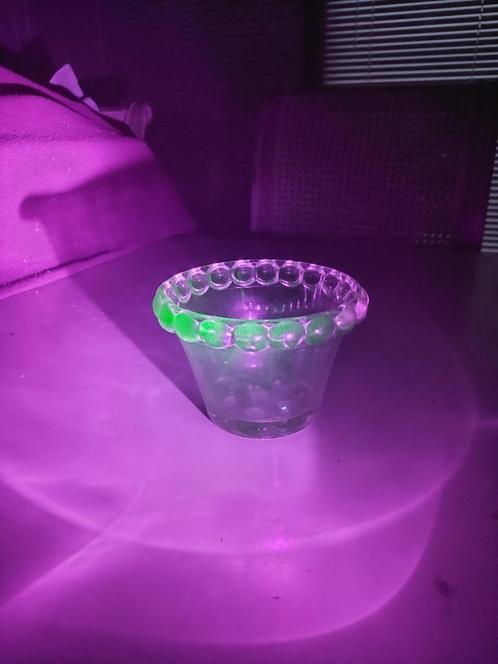 Glazen potje (Walther), Antiek en Kunst, Antiek | Glaswerk en Kristal, Ophalen of Verzenden