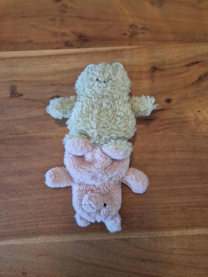 HEMA Omkeerbare knuffel – kikker/varken 16cm, Kinderen en Baby's, Kinderkleding | Maat 128, Gebruikt, Verzenden