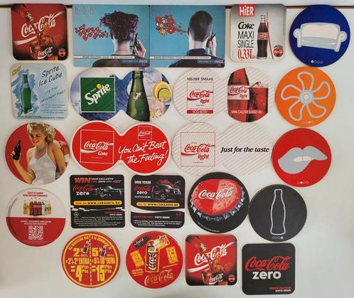 Bierviltjes coca cola zero sprite bierkaartjes, Collections, Marques & Objets publicitaires, Comme neuf, Autres types, Enlèvement ou Envoi