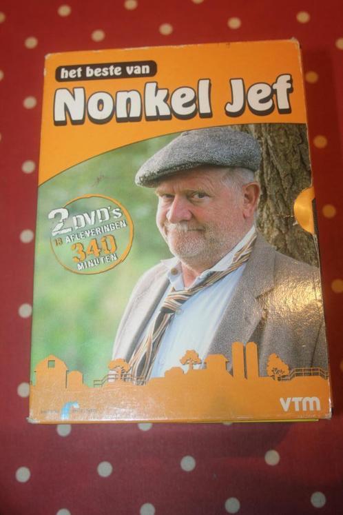 Beste van nonkel Jef  deel 1-2-3, Cd's en Dvd's, Dvd's | Tv en Series, Zo goed als nieuw, Komedie, Boxset, Vanaf 9 jaar, Ophalen of Verzenden