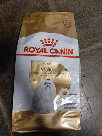 Royal Canin adulte maltese 1,5 kg hondenbrokken  disponible aux enchères