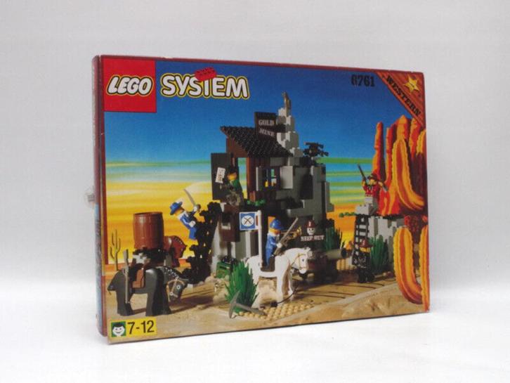 LEGO Western Cowboys 6761 Bandit's Secret Hide-Out MET DOOS, Kinderen en Baby's, Speelgoed | Duplo en Lego, Zo goed als nieuw