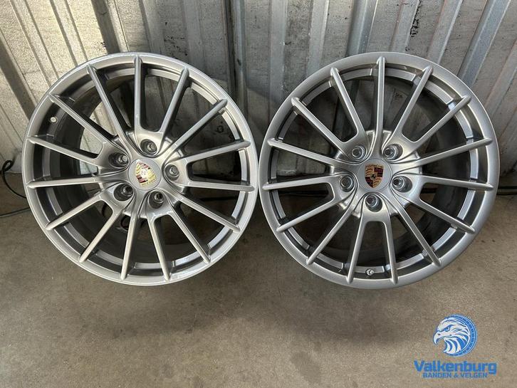 2 stuks originele Porsche Panamera 970 20 inch velgen 5x130, Auto-onderdelen, Banden en Velgen, Velg(en), 20 inch, Personenwagen