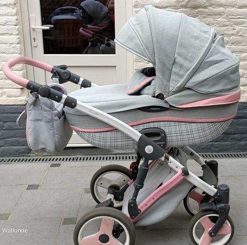 Poussette 3 en 1, Enfants & Bébés, Poussettes & Combinaisons, Utilisé, Poussette combi, Autres marques, Pneus, Avec siège auto