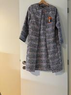 Kleedje en vest Comma ça - 36, Kleding | Dames, Jurken, Blauw, Zo goed als nieuw, Maat 36 (S), Boven de knie