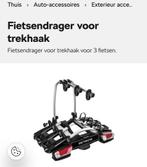 Nieuwe fietsendrager nog in de verpakking, Auto diversen, Fietsendragers, Ophalen, 3 fietsen of meer, Nieuw, Brede banden