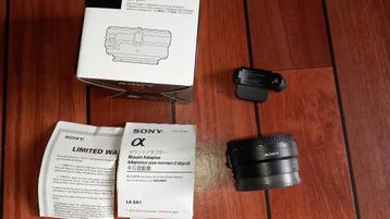 Sony LA-EA1-adapter voor foto's