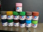 Lot de 13 pots de peinture acrylique Tamiya, Envoi, Neuf