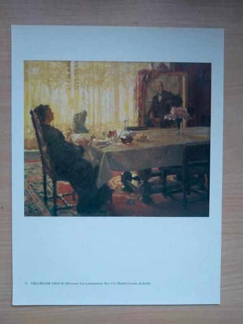 kunstmap Emiel Jacques, Antiek en Kunst, Kunst | Etsen en Gravures, Ophalen of Verzenden