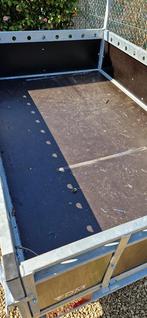 Enkelas aanhanger 2 m x 1,3 m, Auto diversen, Aanhangers en Bagagewagens, Ophalen, Zo goed als nieuw