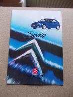 BROCHURE CITROEN SAXO 1996, Livres, Autos | Brochures & Magazines, Citroën, Utilisé, Enlèvement ou Envoi