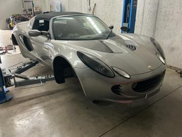 Lotus elise 111S 160cv clim de 2005, Autos, Cuir, Argent ou Gris, Achat, Noir
