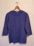 Damart - Pull met 3/4 mouwen in fijn tricot, Damart, Ophalen of Verzenden, Zo goed als nieuw, Blauw