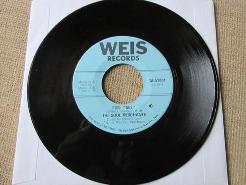 The Soul Merchants‎ — Light My Fire / For "Wes"  Mint-, Cd's en Dvd's, Vinyl Singles, Gebruikt, Single, Jazz en Blues, 7 inch