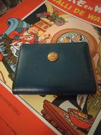Vintage Ettinger London Navy Blue portemonnee Coin Purse, Blauw, Ophalen of Verzenden, Zo goed als nieuw