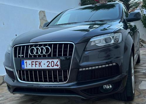 Audi Q7 3.0 V6 TDI S-line Quattro 7zit/leder/pano/full opt!, Auto's, Audi, Q7, ABS, Diesel, Euro 5, 5 deurs, Automaat, Leder, Vierwielaandrijving