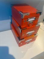 3 boites de rangement pliables et emboîtables, Enlèvement ou Envoi, Neuf