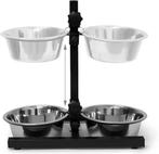 Voerbakken voor honden |  in hoogte verstelbaar | antislip, Dieren en Toebehoren, Hondenvoerbakken en Drinkbakken, Verstelbaar