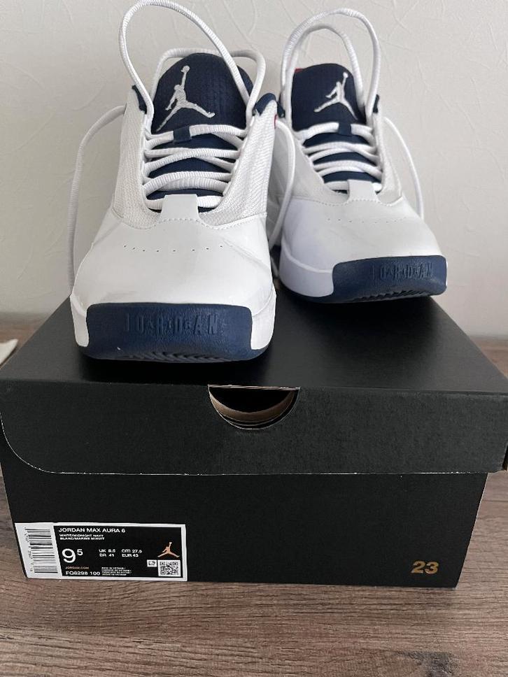 Nike Air Jordan Max Aura 6, taille 43 avec boîte NEUVE, Vêtements | Hommes, Chaussures, Neuf, Chaussures de sport, Blanc, Enlèvement ou Envoi