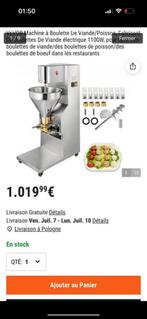 Machine à boulette ( viande, pâtisserie, poissons , légumes,, Zakelijke goederen, Ophalen